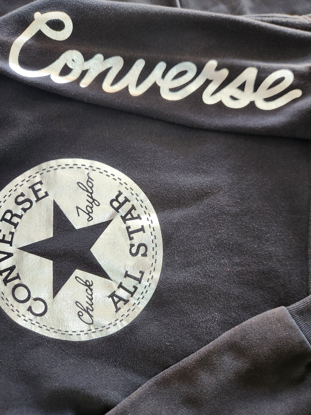 Converse Black All Star Hoodie - Picture 2 of 7